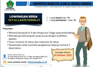 Informasi Loker Tenaga Kependidikan