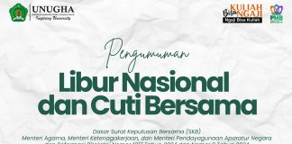 Surat Edaran: Libur Nasional dan Cuti Bersama Januari 2025